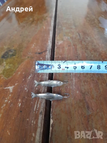 Стари риболовни примамки рибки, снимка 2 - Други ценни предмети - 51253123