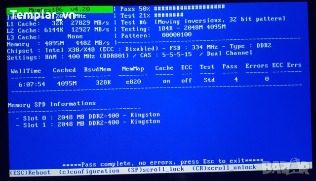 Asus P5Q 775 /  Kingston + OCZ Titanium 2x2 800/ , снимка 9 - RAM памет - 28913866