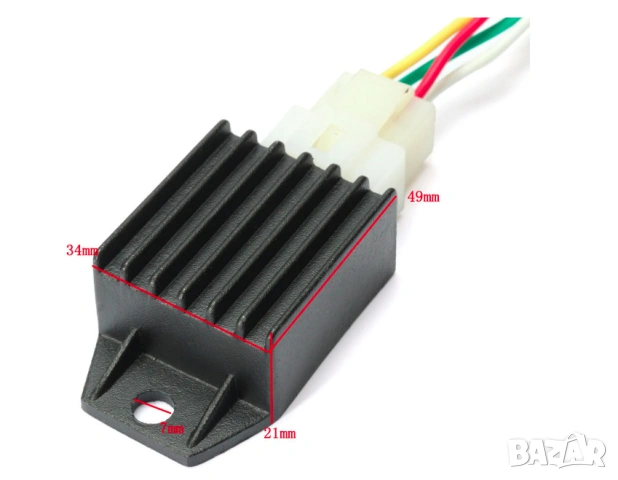 Пълна електро инсталация за 50CC 70CC 90CC 110CC, стандартен размер, 5-пинова система 9 в 1, снимка 5 - Части - 53480633