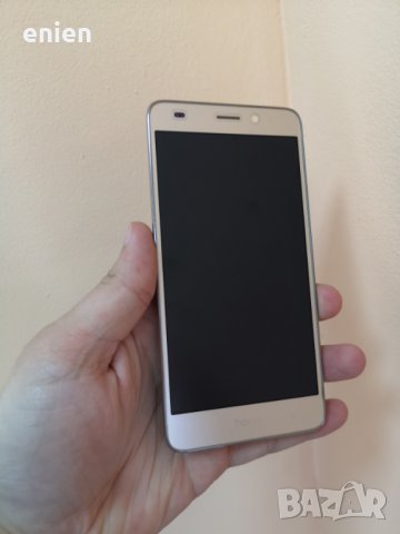 Употребяван оригинален дисплей с рамка за Huawei Honor 7 Lite Златист