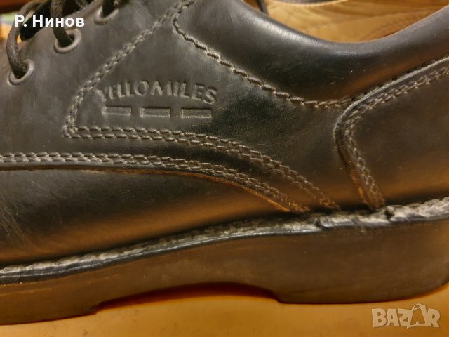 № 43 Yellomiles естествена кожа шита подметка Made in Italy, снимка 9 - Ежедневни обувки - 35155378