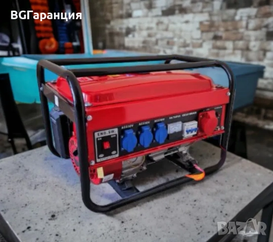 Генератор Бензинов 3,8KW, снимка 2 - Други машини и части - 52025760