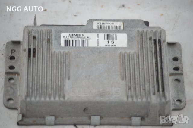 Компютър Двигател Siemens за Daewoo MATIZ (KLYA) 1998-0 0.8 K115000002 H, снимка 2 - Части - 39700093