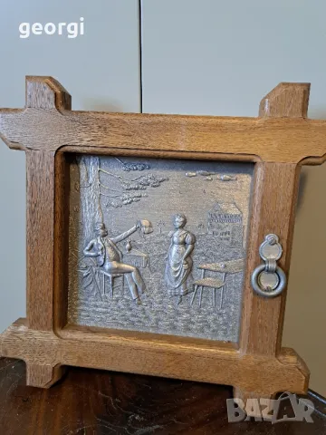 немска кутия за ключове с калаено пано   15/4