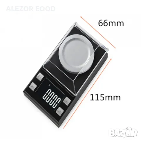 Прецизна везна до 100гр., С калибрираща тежест 50гр., 4326, снимка 3 - Друго търговско оборудване - 49903955