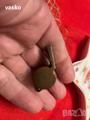 Метална свирка Taiwan, снимка 2 - Други ценни предмети - 52913712