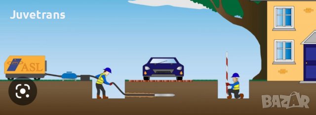 Безизкопно прекарване на тръби и кабели  с къртица, снимка 6 - Други услуги - 39717664