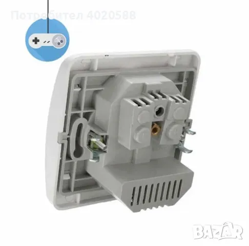 Единичен ел. контакт с 2 USB входа, снимка 3 - Ключове, контакти, щепсели - 50291460