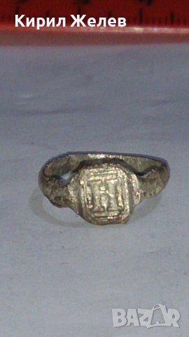 Старинен пръстен сачан над стогодишен - 66711, снимка 3 - Антикварни и старинни предмети - 29013281