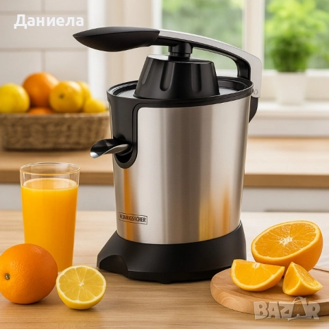 Електрическа сокоизстисквачка за цитрусови плодове Royalty Line RL-CPE85, снимка 2 - Сокоизстисквачки и цитрус преси - 51679434