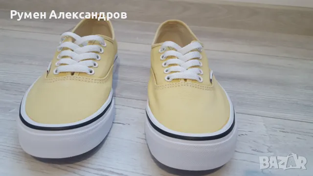 Нови жълти гуменки VANS unisex EUR40,5, снимка 5 - Джапанки - 50337327
