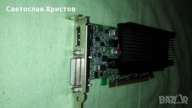 Продавам видео карта: Leadtek GF 405 512MB DDR3 64bit DVI DP LP PCI-E, снимка 3 - Видеокарти - 28158236