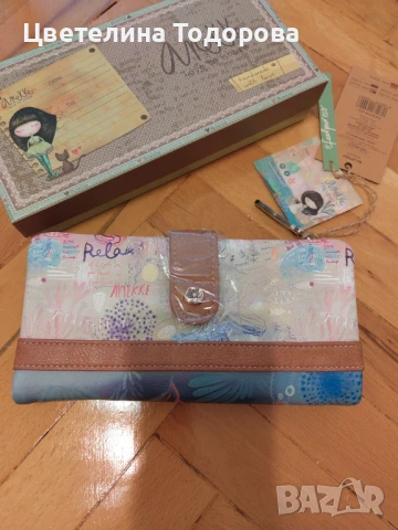 нов дамски портфейл Anekke mediterranean, снимка 2 - Портфейли, портмонета - 51122162