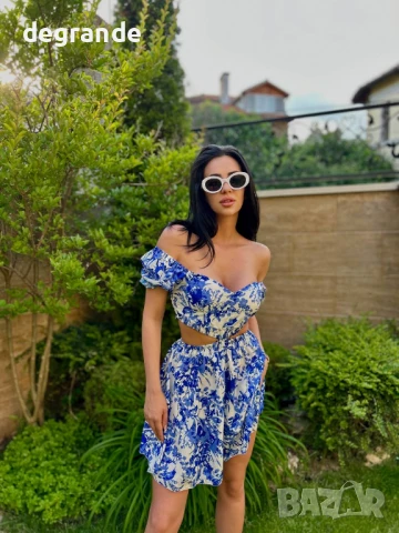 Синя рокля с прекрасно бюстие, снимка 2 - Рокли - 50870615