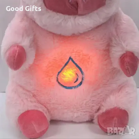 Интерактивна плюшена дишаща играчка Капибара, плюшена Капибара с музика, снимка 5 - Плюшени играчки - 48198149