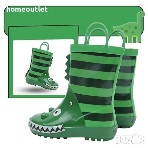 Гумени ботуши за дъжд № 29, СТЕЛКА - 18,5СМ, снимка 4 - Детски боти и ботуши - 47975943