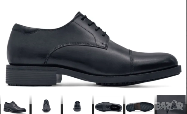  кожени обувки Senator Shoes for Crews работни , противоплъзгащи номер 46, снимка 5 - Ежедневни обувки - 52629361