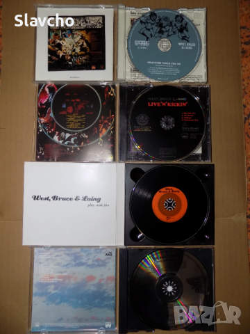 Компакт дискове на-West,Bruce & Laing-Whatever Turns You On/Live n'Kickin'/ Play With Fire/Dontcha, снимка 2 - CD дискове - 40284829