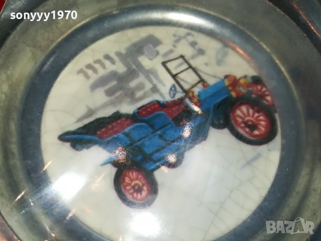 НОВ ПЕПЕЛНИК С КОЛА ОТ ГЕРМАНИЯ 0304230934, снимка 4 - Антикварни и старинни предмети - 40232074