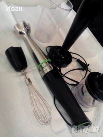 Мощен Пасатор с чопър BRAUN MULTIQUICK AKTIVBLADE 1000W, снимка 6 - Чопъри и пасатори - 40257297