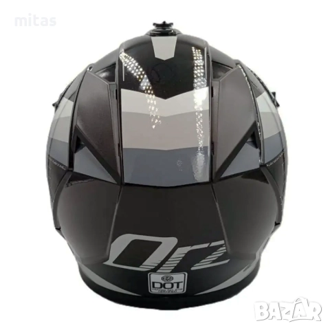 Кросова каска ORZ Sport, Full Face, DOT, Размер: S -Вело, Мото, Скутер, снимка 12 - Аксесоари за велосипеди - 51610532