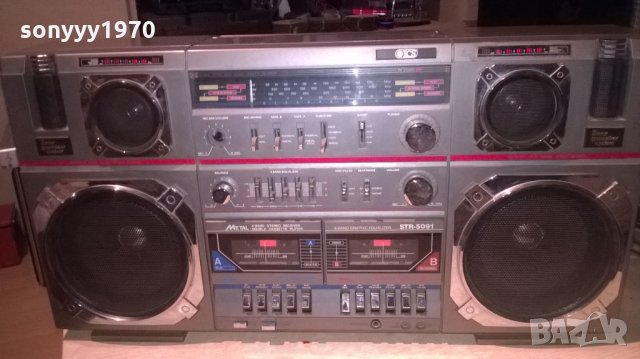 THE BIG ONE ics str-5091-ГОЛЯМ РАДИОКАСЕТОФОН, снимка 13 - Радиокасетофони, транзистори - 26742675