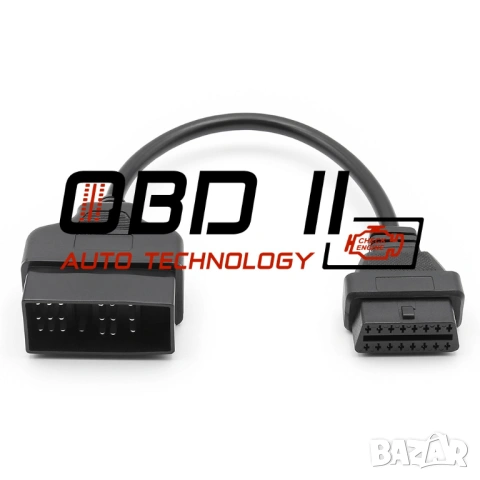 Кабел / Преходник / Адаптер за Toyota 22 Пина 22 Pin Тойота Delphi, снимка 2 - Аксесоари и консумативи - 53197038