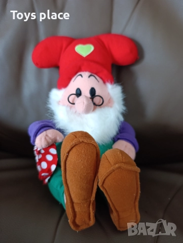 Плюшена играчка Disney Snow White Коледен гном Коледно джудже