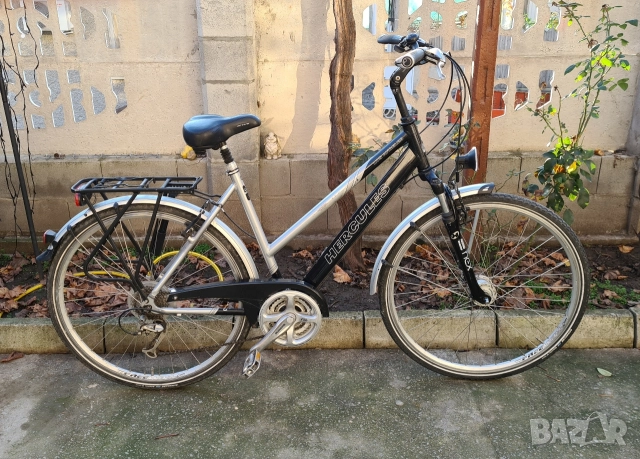 Две красиви велосипеда Аломинови HERCULES 28ц 24 скорости, снимка 6 - Велосипеди - 52641290