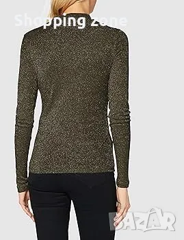 Маслено зелена блуза Only , снимка 4 - Блузи с дълъг ръкав и пуловери - 47990973