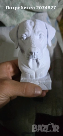 Фигурка Labrador Bust / Лабрадор бюст статуетка, снимка 4 - Декорация за дома - 53509117