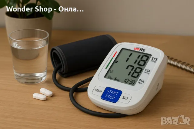 🩺 Апарат за кръвно налягане Voltz – Прецизност и удобство за вашето здраве! 🩺