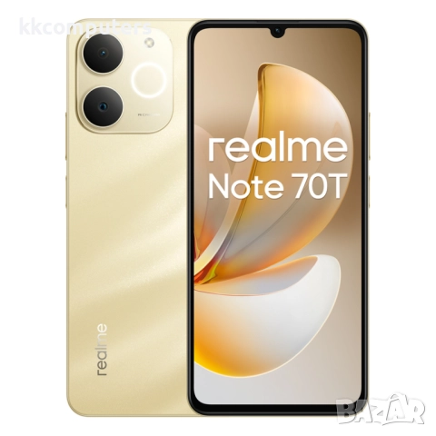 ЧАСТИ ЗА Смартфон GSM REALME NOTE 70T 256/4 GOLD RMX5313 6.74 ", 256 GB, RAM 4 GB, 13 MP 