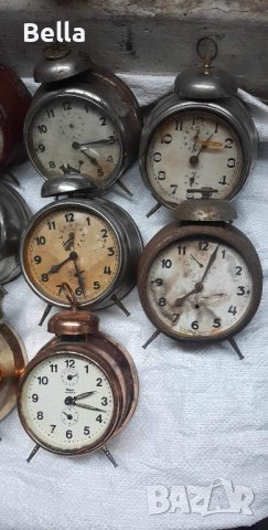 Стари будилници, снимка 3 - Антикварни и старинни предмети - 42991721