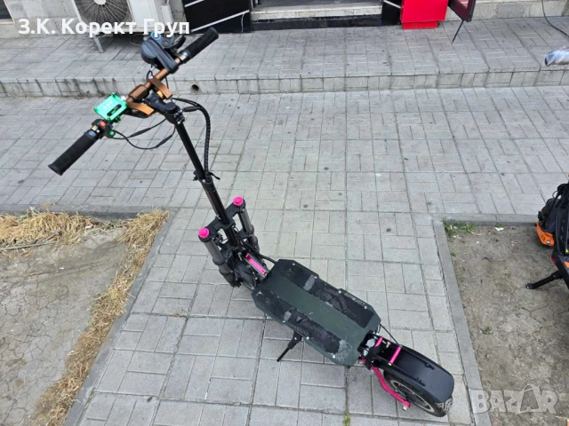 Електрическа тротинетка   SIKOME 2 MOTORS / GRIZZLY / - 2x1000W, 60V, 18A, снимка 2 - Други спортове - 50627453