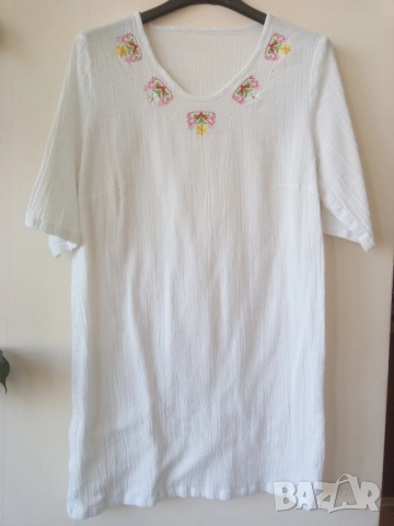 Българска дамска риза етно бродерия , снимка 2 - Ризи - 11339383