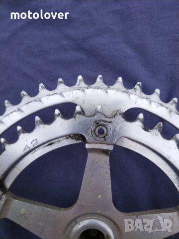 Курбели Sakae 52/42, снимка 4 - Части за велосипеди - 39055214
