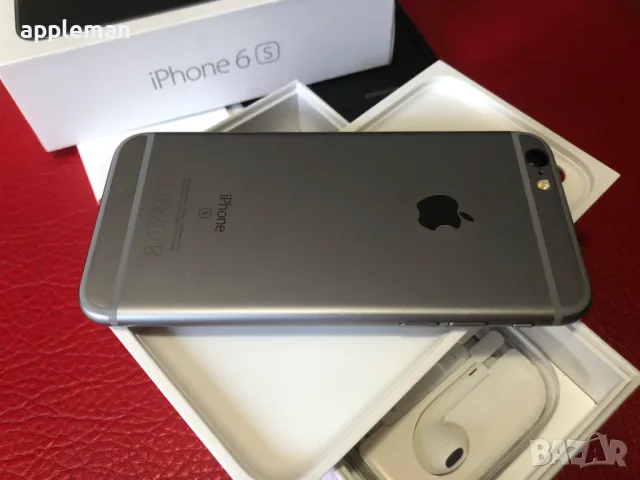 Apple iPhone 6s 128GB Space gray Айфон 6s батерия 100%, снимка 6 - Apple iPhone - 49557463