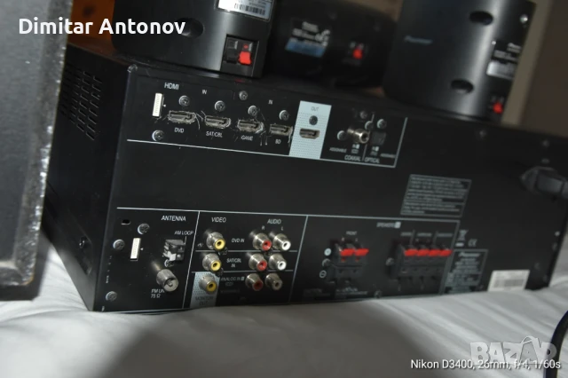 продавам ресивер Pioneer vsa324, снимка 3 - Ресийвъри, усилватели, смесителни пултове - 51232462