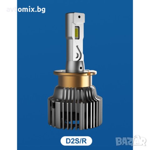 D2S/D2R LED xenon крушки, 70 W, 12000 LM, Canbus D-series, комплект, снимка 10 - Аксесоари и консумативи - 43203536
