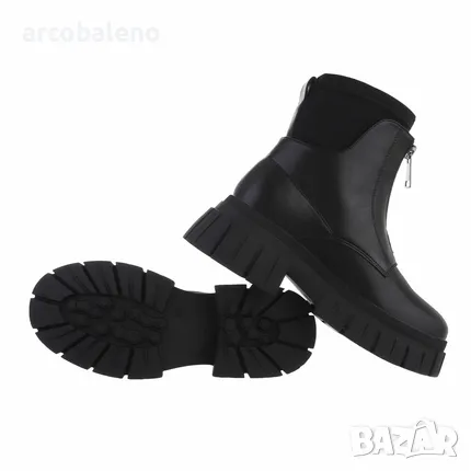 Дамски класически боти до глезена, снимка 2 - Дамски боти - 38311678