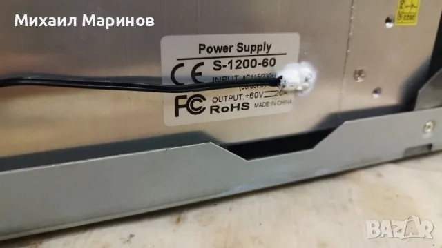 Лабораторен стабилизиран токоизправител 2 в 1 - 1000 вата, снимка 8 - Друга електроника - 48178492