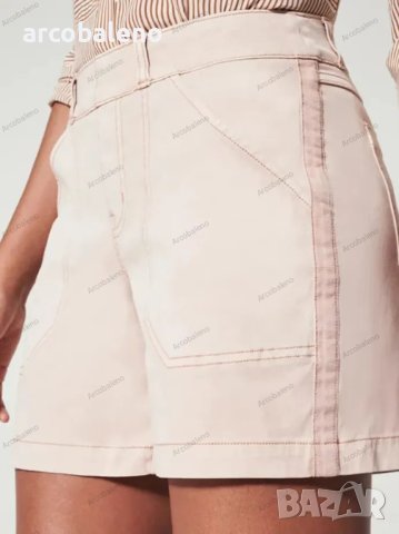 Нови модни универсални дамски къси панталони от кепър с голям джоб и голям ластик, 11цвята - 023, снимка 7 - Къси панталони и бермуди - 40879371