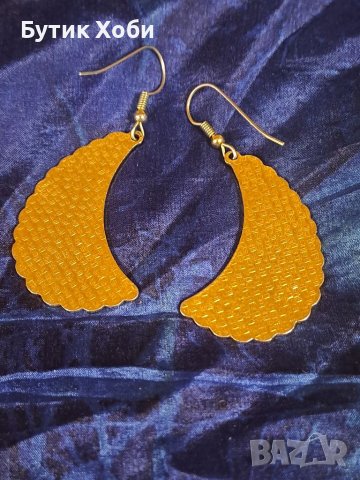 Обеци клетъчен емайл клоизоне, снимка 4 - Антикварни и старинни предмети - 40471894