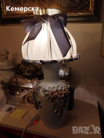 Уникална нощна лампа, снимка 5 - Антикварни и старинни предмети - 52594423