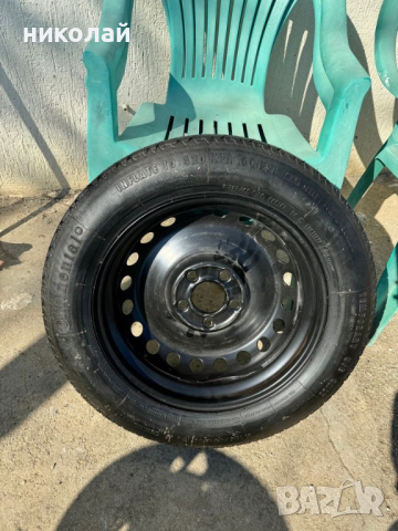 Резервна гума патерица 16 цола 125/90R16 за MERCEDES-BENZ CLK (C209), снимка 3 - Гуми и джанти - 44924141