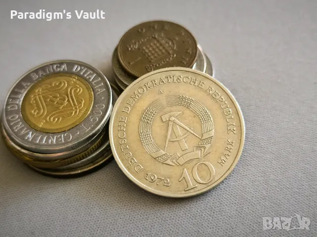 Монета - Германия - 10 марки (Бухенвалд) | 1972г.