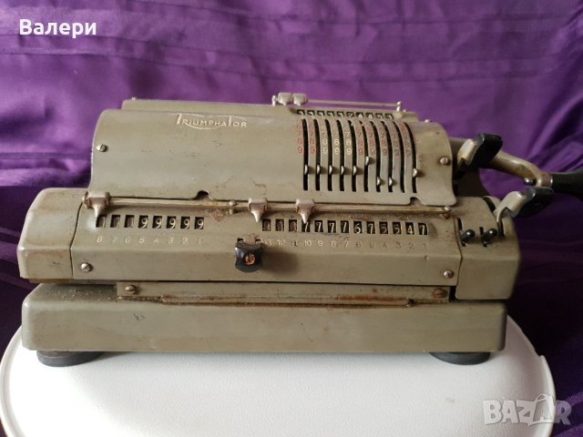 Сметачна Машина Triumphator Антика , снимка 4 - Антикварни и старинни предмети - 40748052