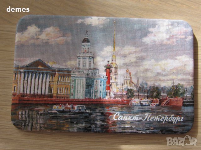 Автентичен магнит от Санкт Петербург, Русия-серия-2, снимка 2 - Колекции - 39298664