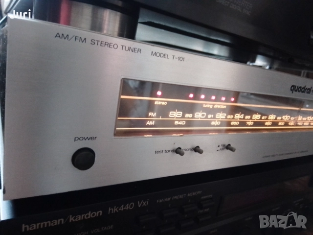 Quadral t 101 / luxman t 1/  тунер, снимка 3 - Ресийвъри, усилватели, смесителни пултове - 51985311